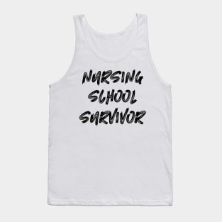 Nursing School Survivor Tank Top